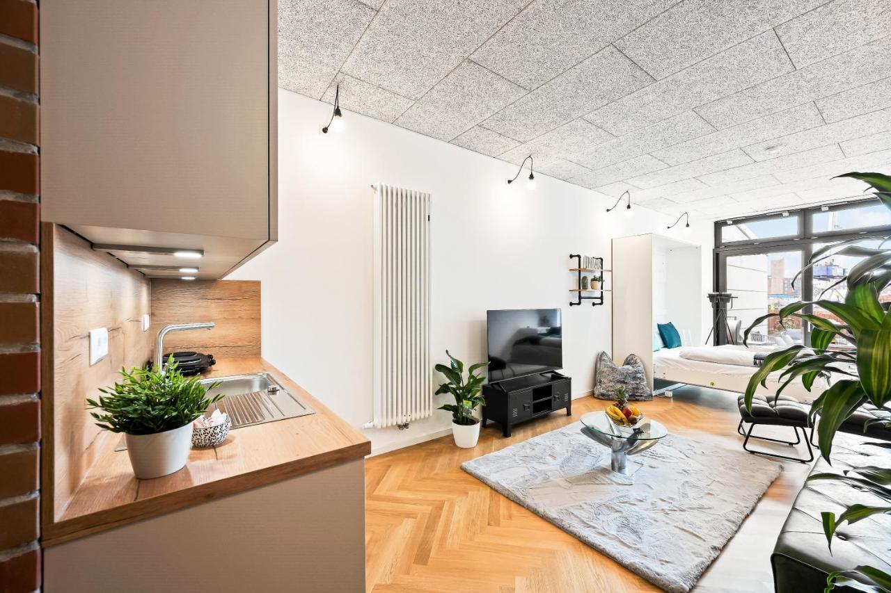 Lit Living - Luxus Loft - Box Spring - Air Con - Bbq - Panorama Apartment มานไฮม์ ภายนอก รูปภาพ