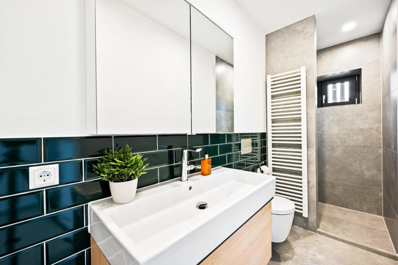 Lit Living - Luxus Loft - Box Spring - Air Con - Bbq - Panorama Apartment มานไฮม์ ภายนอก รูปภาพ