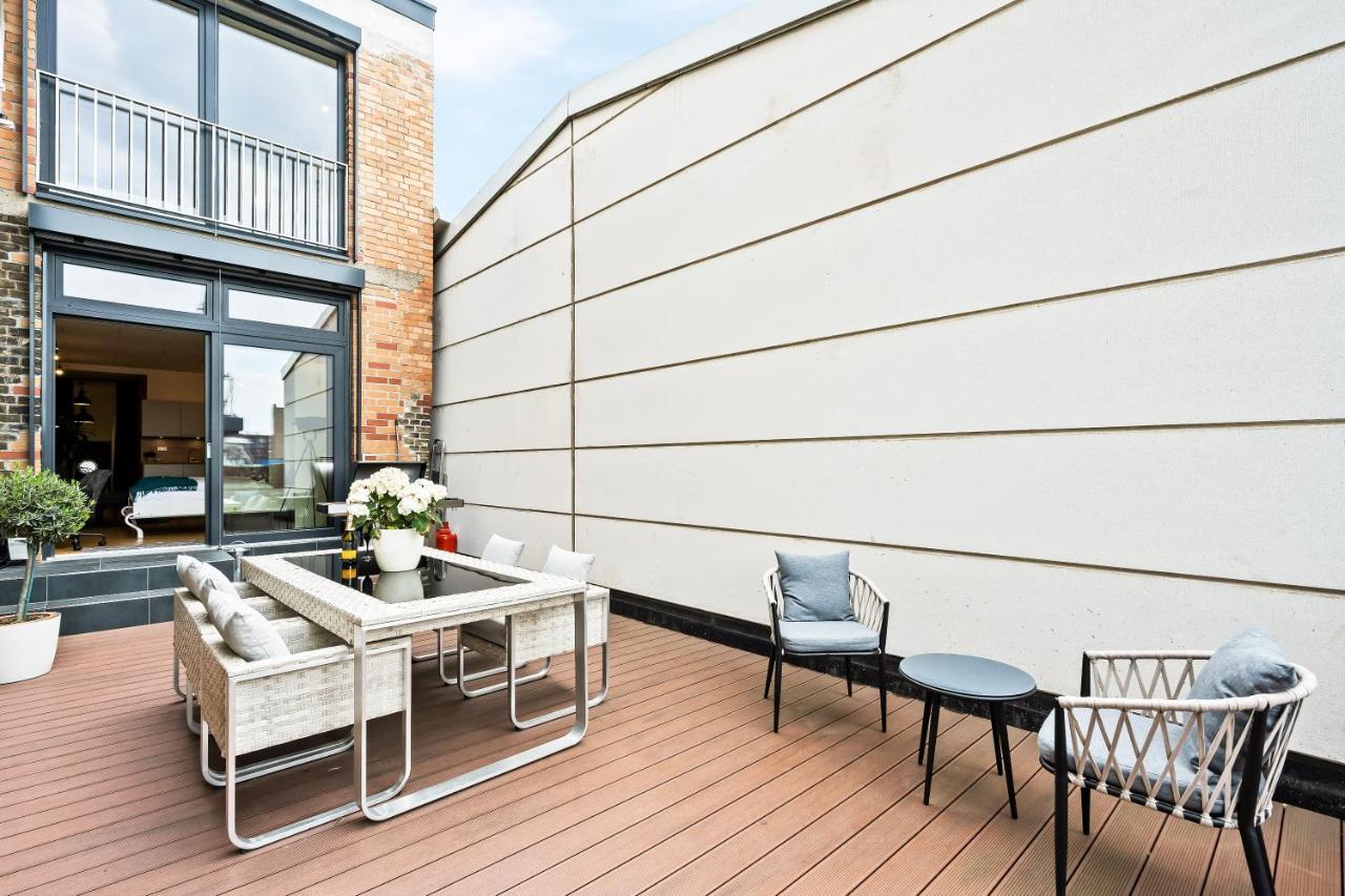 Lit Living - Luxus Loft - Box Spring - Air Con - Bbq - Panorama Apartment มานไฮม์ ภายนอก รูปภาพ